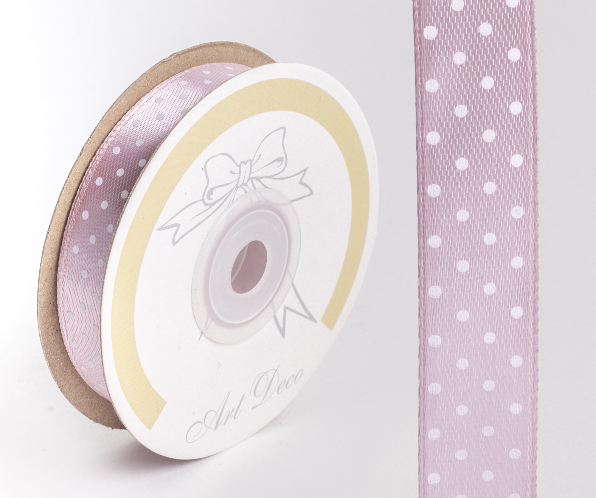 478837 SATEN TRAKA S TOČKICAMA 1.5CM - Slika 1
