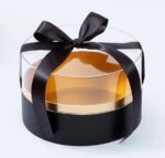 PVC KUTIJA CRNA OKRUGLA