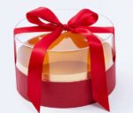 PVC KUTIJA OKRUGLA CRVENA